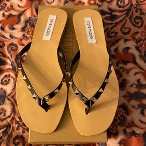 Steve Madden studded thong sandals
